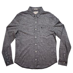 Penguin Button Up Long Sleeve Button Up Shirt (J)